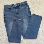 Madewell Jeans The High-Rise Slim Boyjean in Neal Wash: TENCEL Denim Edition 27 Photo 3