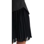 Sam Edelman NWT  Sleeveless Black Pleated Asymmetrical Mini Dress Cocktail Sz 6 Photo 7