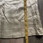 Vintage ‘90s Pearl Beaded Embroidered Silky Ivory Short Sleeve Fitted Top Sz S White Photo 6