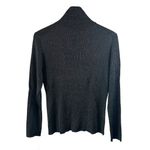 Neiman Marcus NWT Vintage Black & Gold Sparkle Ribbed Turtleneck Sweater Size L Photo 3