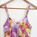 Charlie Jade  Floral Summer Shift Tank Top Dress Photo 1