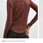 Free People Lost Love Embroidered Long Sleeve Top Photo 2