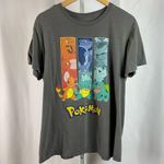 Pokémon Pokemon Large Charmander Squirtle Bulbasaur Crewneck Graphic Shirt Colorful 80's Photo 0