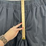 Gap XL Cargo Pants Mid Rise Black Twill Pull On Boho Elastic Waist Boho Grunge Photo 12