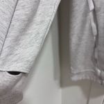 Nike white/grey Full Zip Hooded Tech Fleece Cocoon Mesh Jacket Long Line size S Photo 4