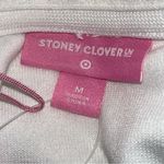 Stoney Clover Lane  x Target white 1/2 zip crop sweatshirt top Medium NWT Photo 3