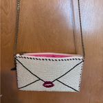 Dear Lover White and Red Crossbody Bag Photo 5