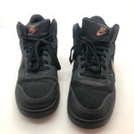 Nike  Women's Court Borough Mid Premium black & metallic bronze sneakers size 8.5 Photo 2