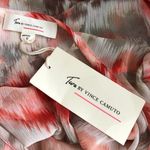 TWO BY VINCE CAMUTO | Sheer Floral Flounce Swim Cover Photo 5