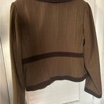 Harvé Benard Harve’ bernard by benard holtzman Brown Striped Blazer-preowned size 14 Photo 1