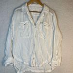 Free People  white beachy shirt Photo 0