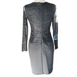 Spense scuba little black dress with lace bodice and sleeve Size 4P Photo 7
