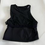 Lululemon Ribbed Asymmetrical Yoga Tank Top Black Size 6 Photo 8