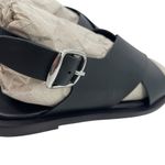 Everlane  The City Crossover Sandal Black Leather Size 5 New without Box Photo 9