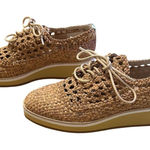 Donald J Pliner Women's Napoli, Platform Shoes, Dressy Wedge Sneakers, 9, NWOT Tan Photo 0