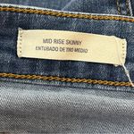 Universal Threads Universal Thread Mid Rise Skinny Jeans Stretch Faded Indigo 16W Photo 6