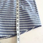 Roller Rabbit  Blue White Striped Long Sleeve Collared Tunic Shirt Dress Size XS Photo 8