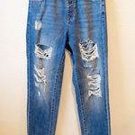 DL1961  Goldie high rise boyfriend distressed destroyed straight jeans 25 Photo 2