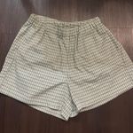 Brandy Melville Plaid Logan Shorts Photo 0