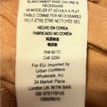 Urban Outfitters  yellow orange long bell sleeve blouse size large Photo 8