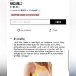 Unif  Rink Dress Velvet Tie Die Mini Dress Photo 3