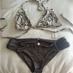 Vitamin A  Bikini Serpentine Serra Keyhole Top + Nuetra Hipster Bottoms Photo 1