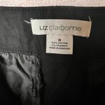 Liz Claiborne  Women's Emma Black Dressy Bermuda Shorts  Sz 8 Photo 6