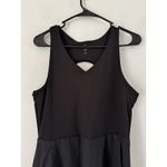 NWOT Freely Dress Black Athletic Pullover Ribbed Open Back Midi Dress Medium Photo 5