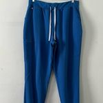 FIGS Zamora FIONx Jogger Royal Blue High Waisted Scrub Pants Photo 3