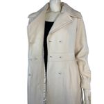 Halogen Retro  fitted cream peacoat size medium Photo 8