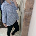 Riders By Lee  Multicolor Striped Button Down Shirt size 1X Photo 1