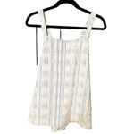 Athleta M ARRIVAL TANK Size Medium AMARA STRIPE WHITE #587950 Photo 4