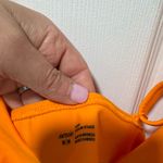 Aerie  Orange Bikini Top with Scoop Neck Photo 1
