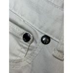 Free People  Zip Ankle Straight Leg Jeans Stretch Size 31 Photo 4