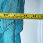 Affliction Blue Ombre Distressed Cutout Tee Size M Rhinestone Navy Aqua Rock Top Photo 9