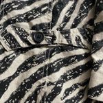 Studio Works  Black and White Animal Print Blazer Photo 3