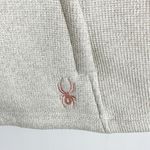 Spyder  Womens Stella Full Zip Jacket Oatmeal Heather Sherpa Lined Large Photo 1