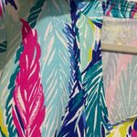 Lilly Pulitzer Multicolor Tunic Style Blouse Medium Photo 1