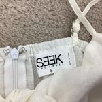 SEEK the Label  Linen Romper Dress Size Small Photo 7