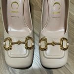 Gucci Horsebit 75mm Mid-Heel Pump in Skin Rose Photo 6