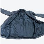 Ambiance Outerwear Black & White Tweed Style Blazer Size S Photo 8