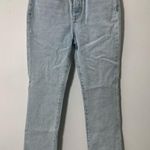 Lovers + Friends high rise Rigid slim straight distressed jeans Photo 0