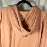 Young Fabulous and Broke Young Fabulous Broke Women's L Zip Up Hoodie Peach Pink Crop Sweatshirt Photo 8