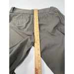 Banana Republic  Women's Dress Pants Size 2 Gray Taupe Stretch Cotton Blend Care‎ Photo 8