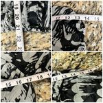 EXPRESS Vtg Y2k Zebra Print Sheer Cropped Blouse XS GRUNGE M Party Going Out Photo 4