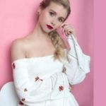 Free People Nwt counting daisy’s white red embroidered floral spring dress boho Photo 4