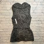 Vertigo Paris  Sweater Cardigan Vest Belted Wool Mohair Blend New NWT Medium Photo 2