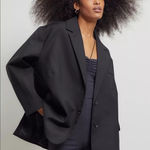Urban Outfitters Women's NEW UO Hale Oversized Black Blazer Size XXL Photo 0