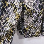 Mlle Gabrielle  Snake Print Midi Skirt Edgy Contemporary Size 1X Photo 4