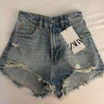 ZARA Denim Short Photo 0